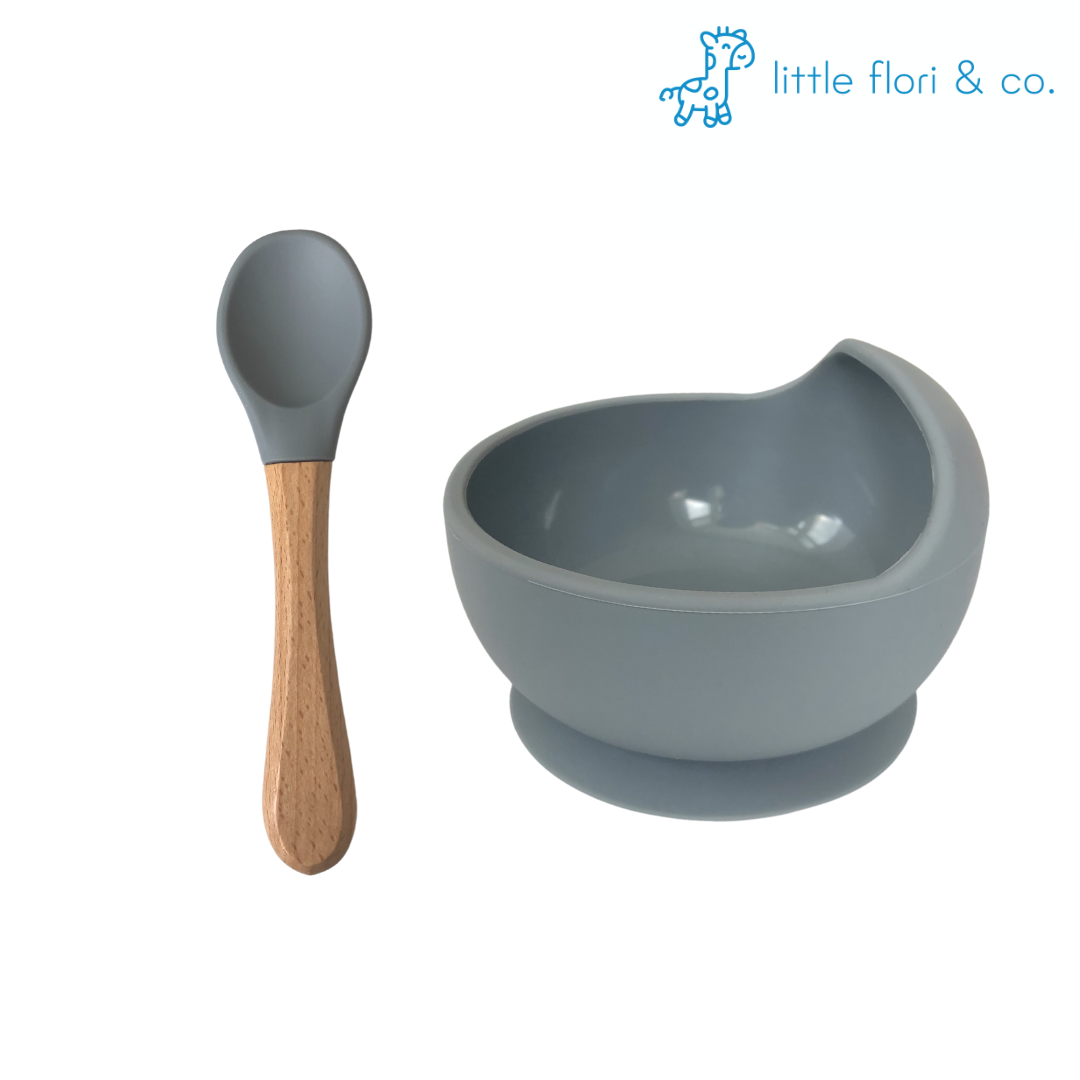 Silicone Bowl & Spoon