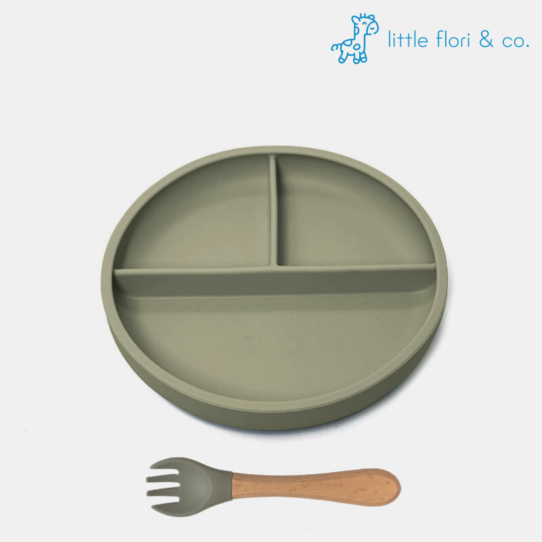 Silicone Plate & Fork