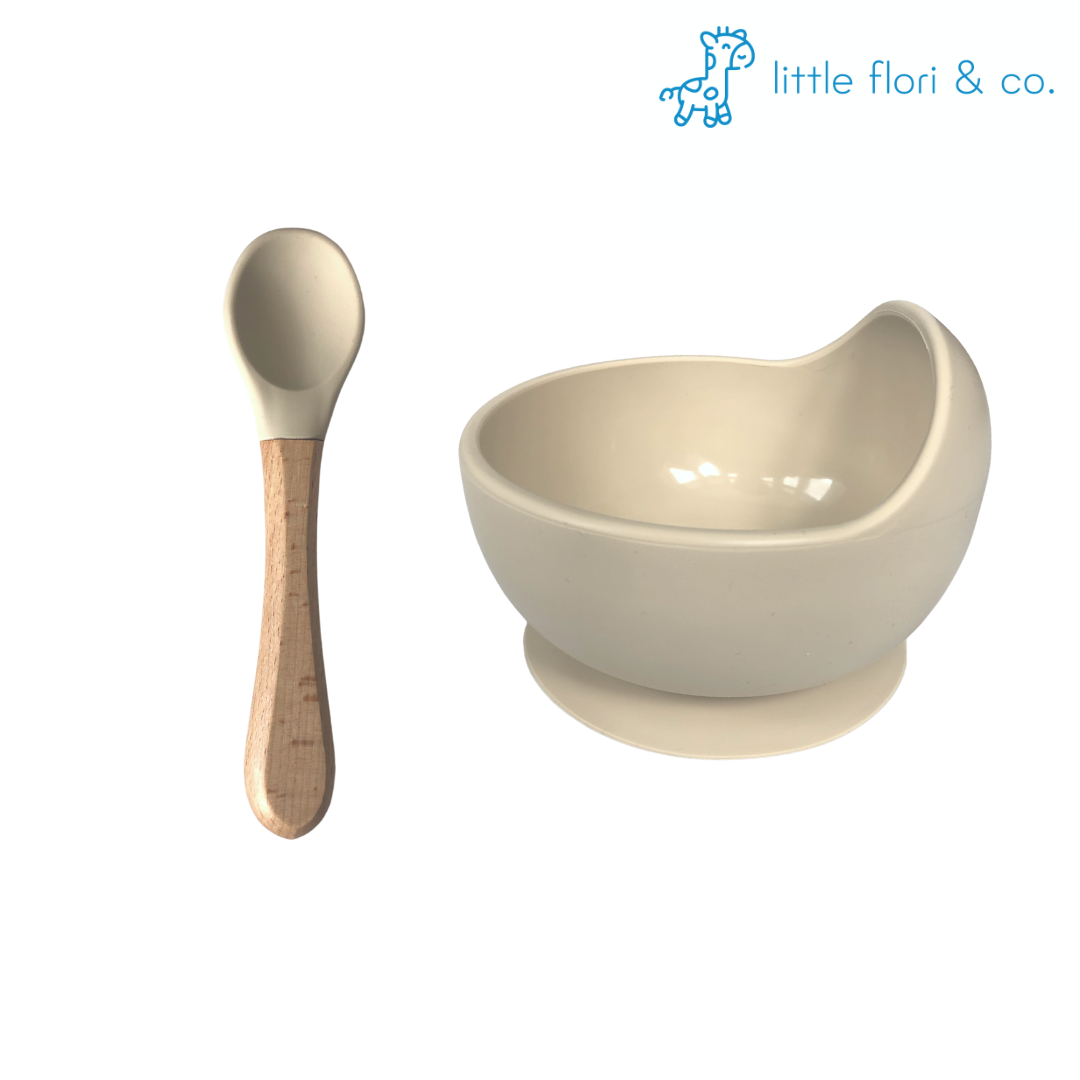 Silicone Bowl & Spoon