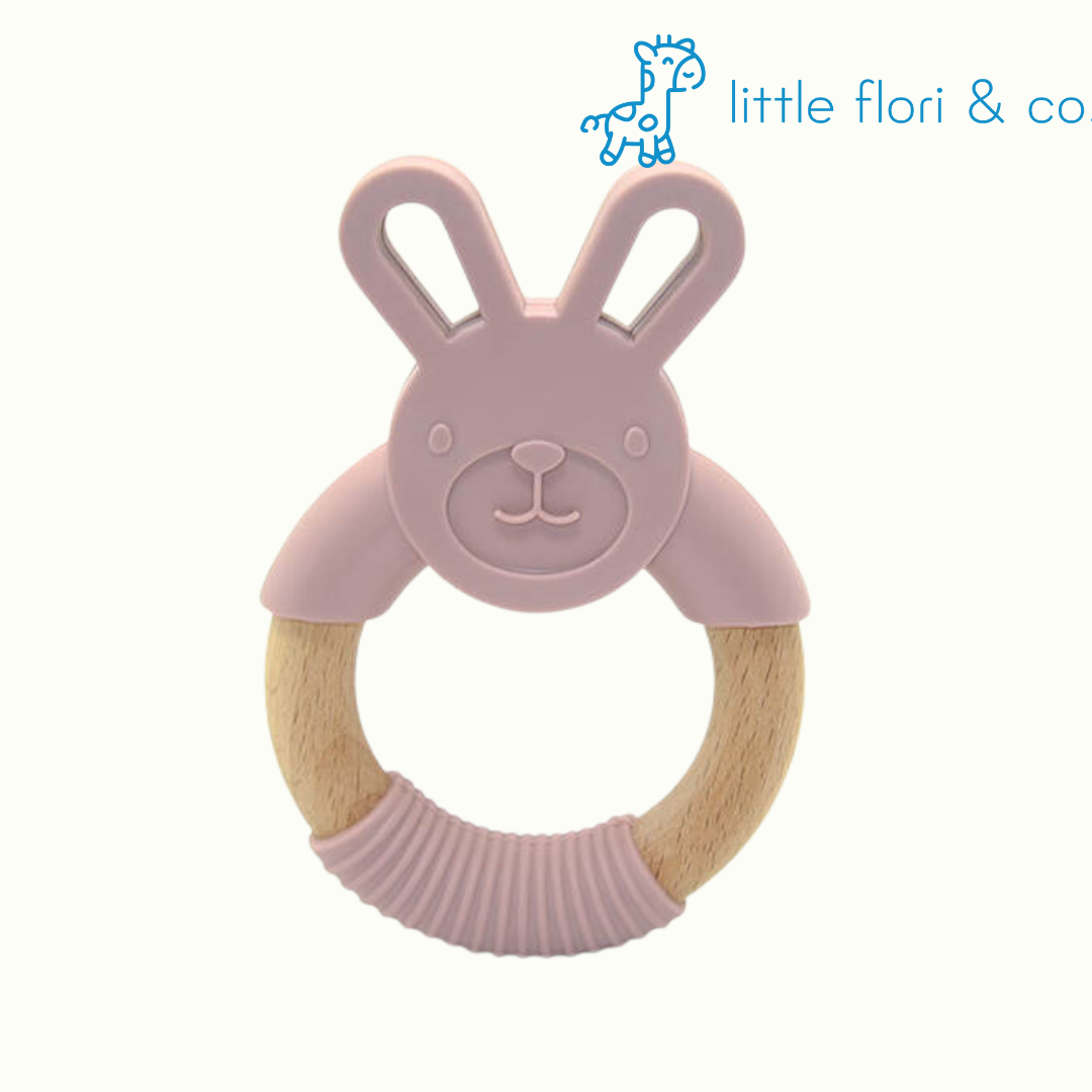 Silicone Bunny Teether