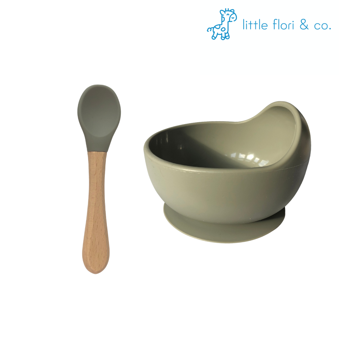 Silicone Bowl & Spoon