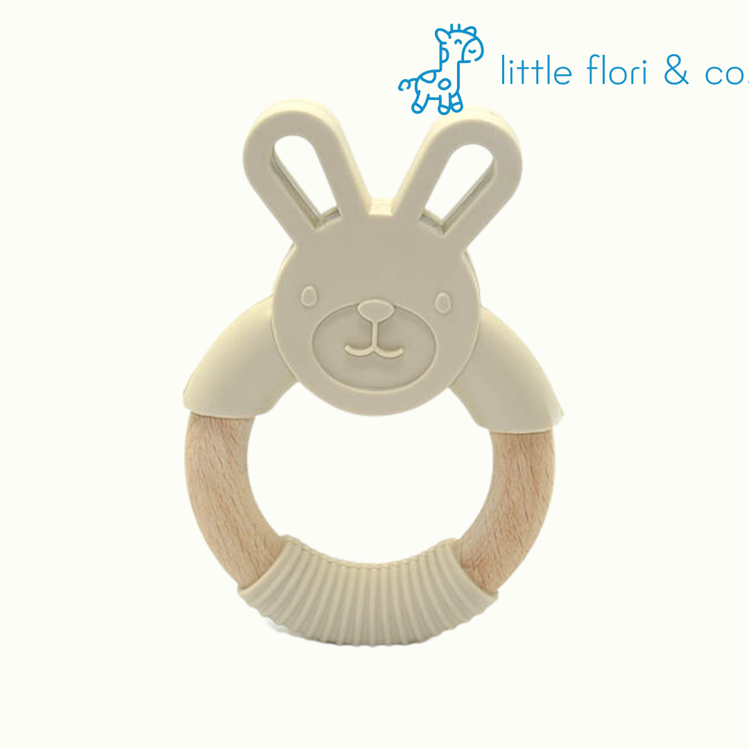 Silicone Bunny Teether