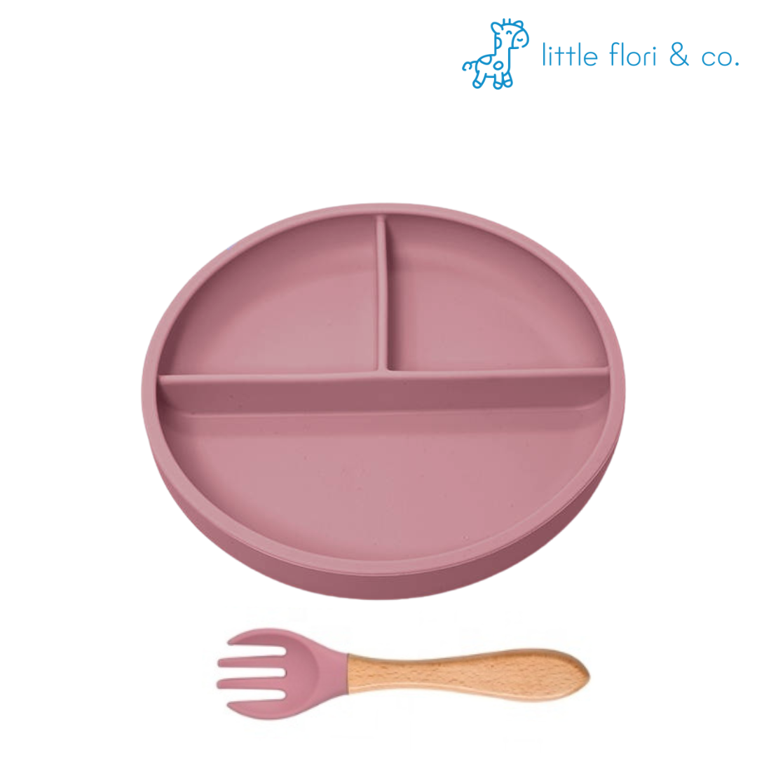 Silicone Plate & Fork