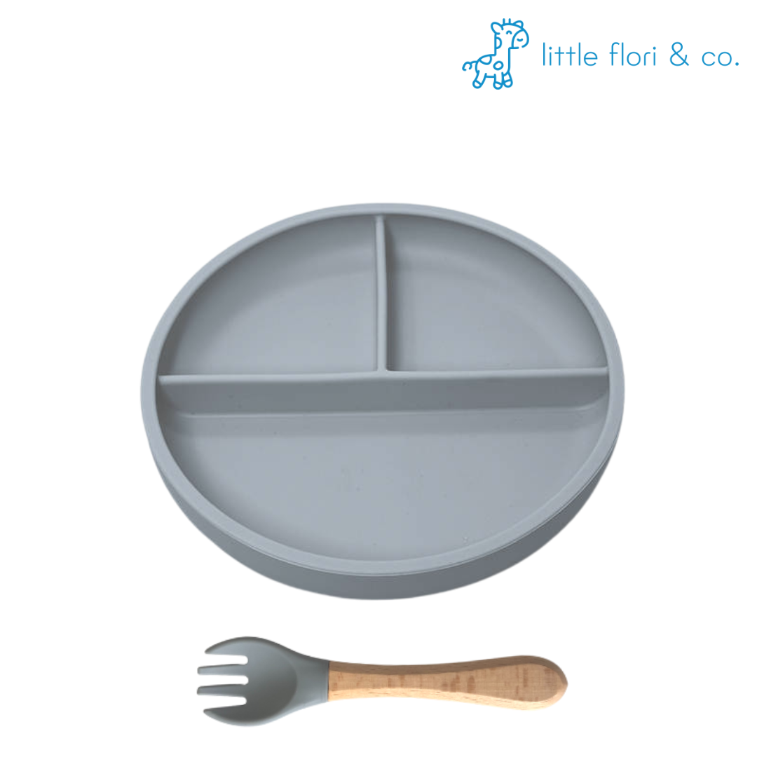 Silicone Plate & Fork