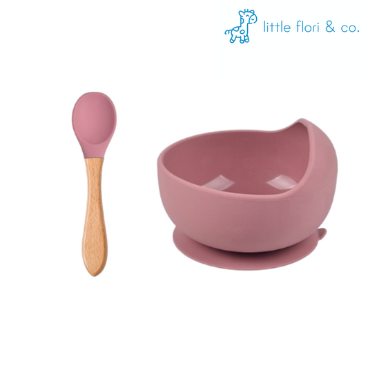 Silicone Bowl & Spoon