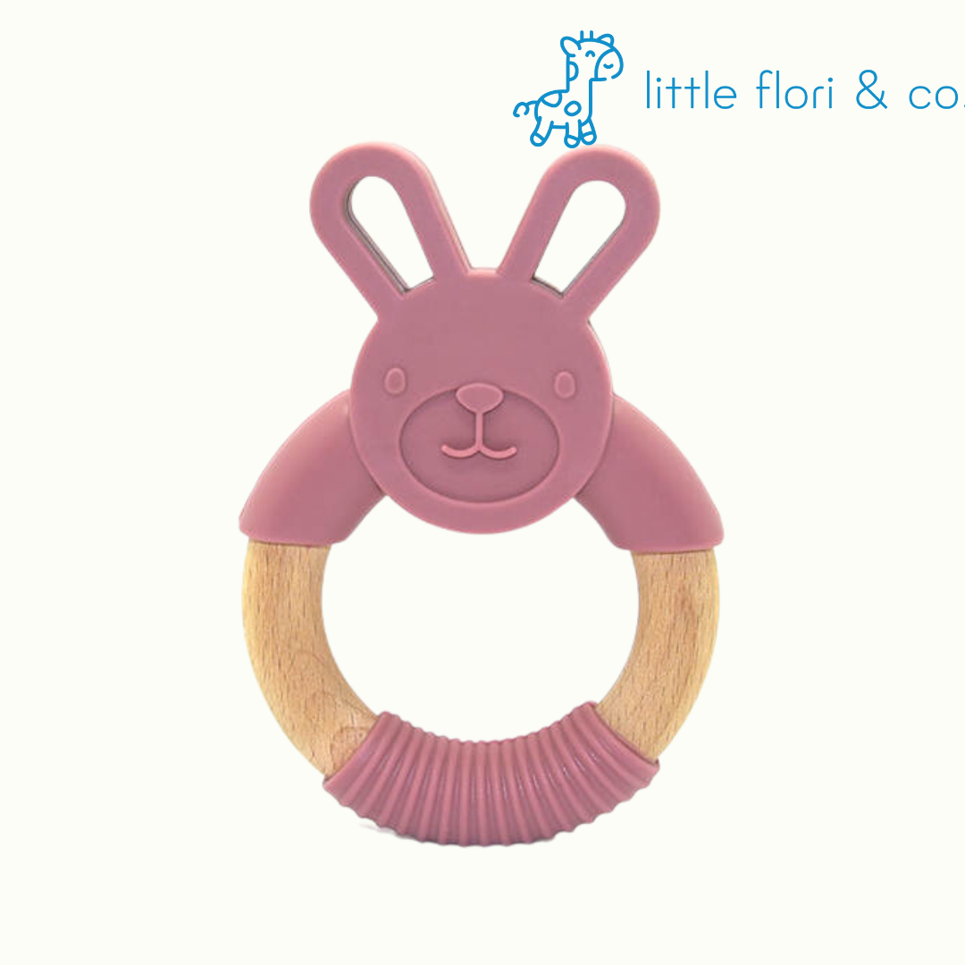 Silicone Bunny Teether