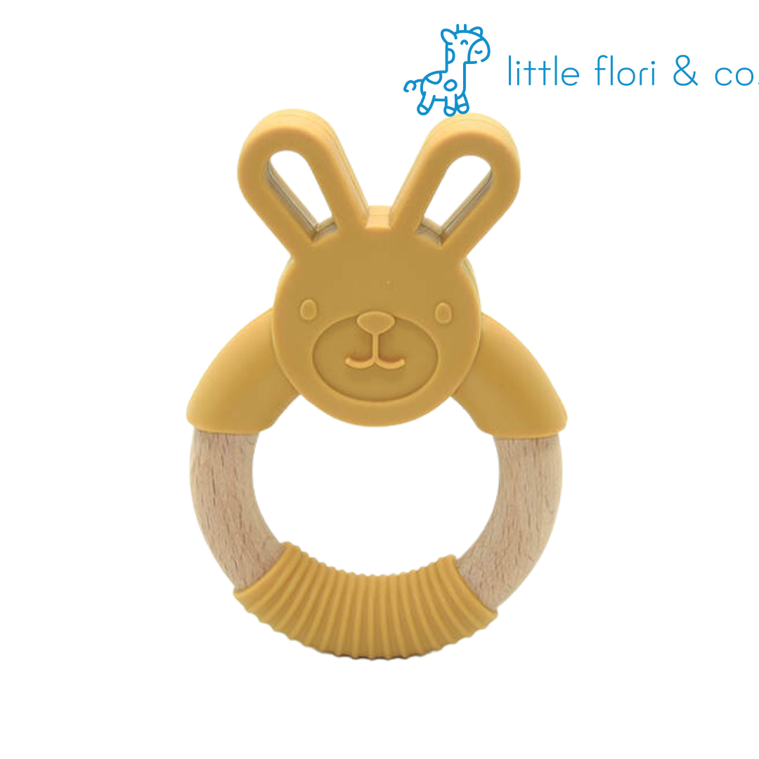 Silicone Bunny Teether